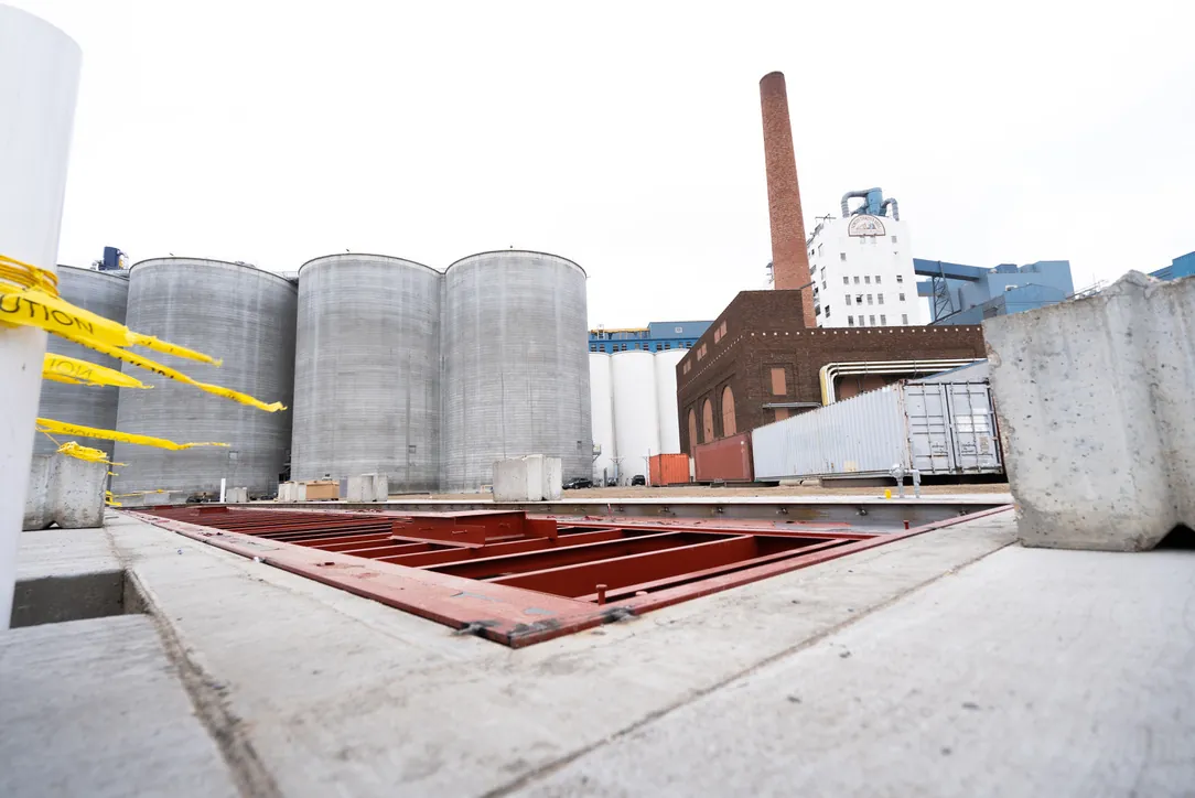 Commercial concrete project