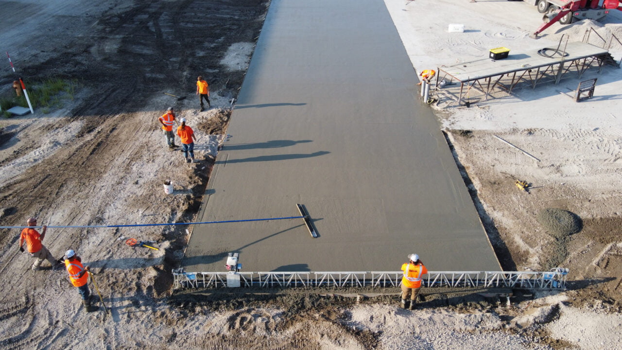 Residential concrete project